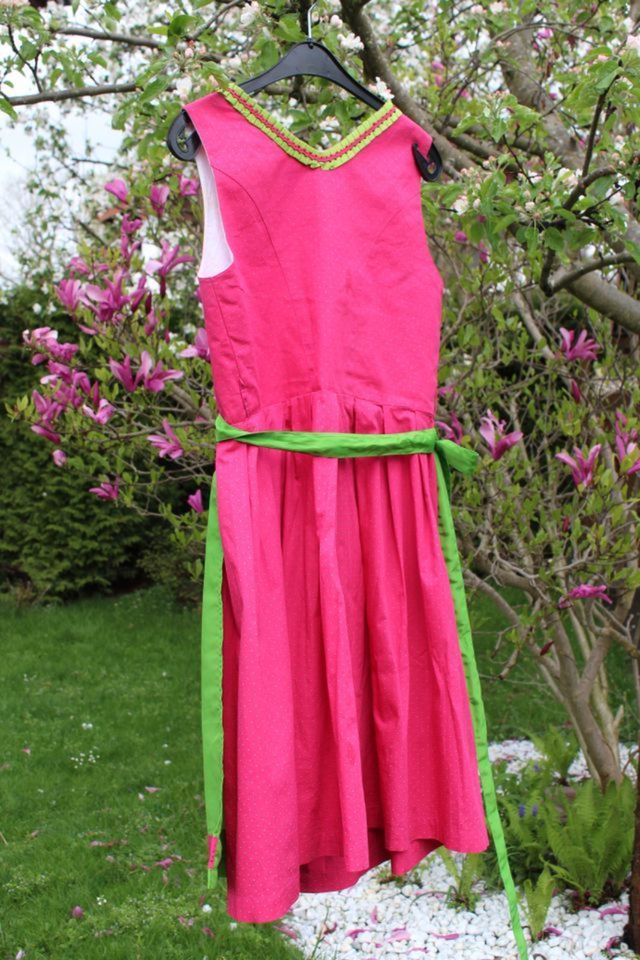 Original Steindl Dirndl Kleid Pink Grün 40 w Neu UVP 149,90 € in Bad Tölz