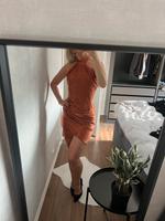 Satin Kleid XS Bronze Nordrhein-Westfalen - Augustdorf Vorschau