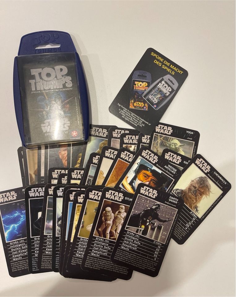 Top Trumps Star Wars Episode 4 bis 6 in Nürnberg (Mittelfr)