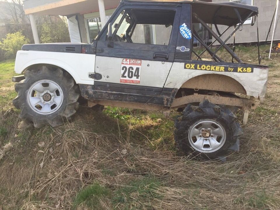 Suzuki Samurai Trophy Trail Offroad Teile in Weiler b. Gevenich/Eifel