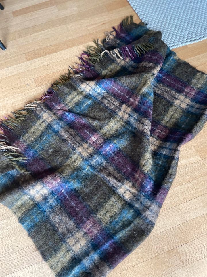 Eagle Plaid Mohair Decke in Düsseldorf