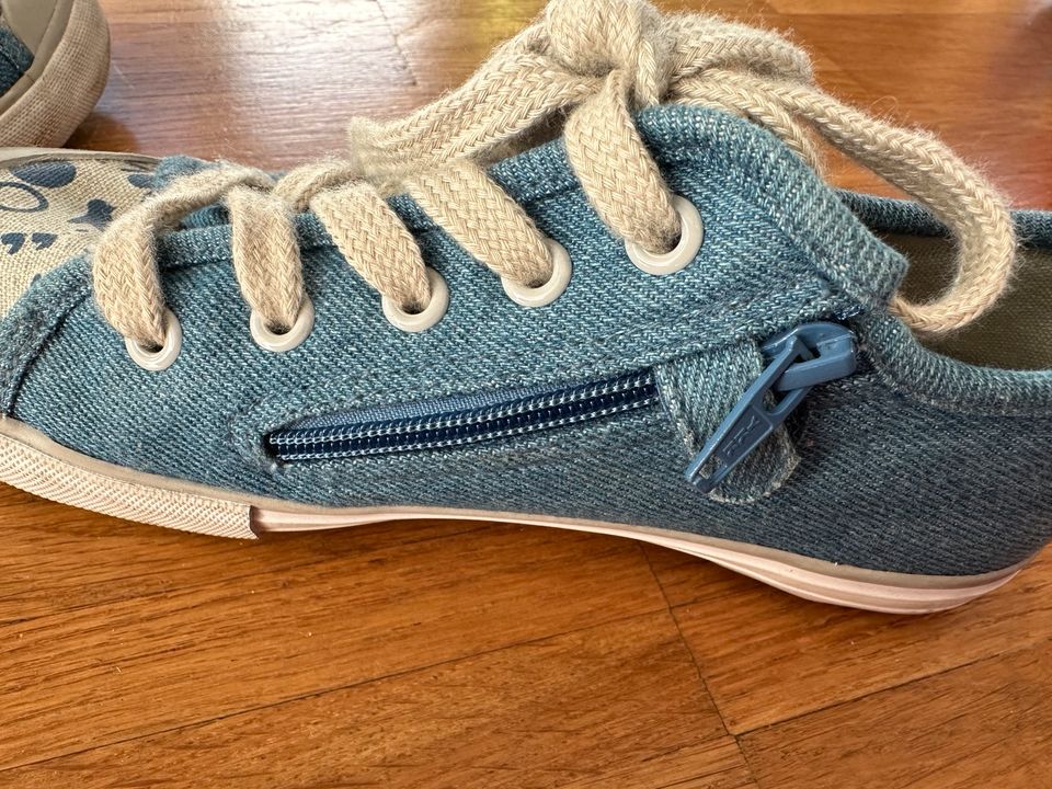 Sneaker * Jeans Schuhe * Gr. 31 * Mod * Schnürer m. Reißverschluß in Hamburg