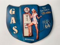 Blechschild Gas Station Route US 66 Vintage Lok Niedersachsen - Neuenhaus Vorschau
