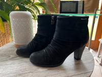 Schwarze Leder Stiefeletten von Tamaris in schwarz Nordrhein-Westfalen - Odenthal Vorschau