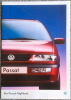 Prospekt VW Passat, Passat Variant Highland 4/1995 + Preise Nordrhein-Westfalen - Mönchengladbach Vorschau