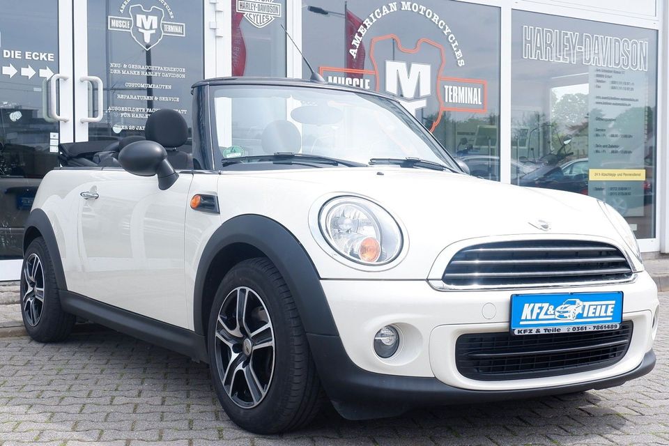 MINI One Cabrio nur 20 Tkm Unfallfrei 8 x Räder TOP in Erfurt