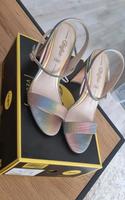 Buffalo Damen High Heel Sandalette Jean Neat Rainbow Größe 38 Niedersachsen - Weyhe Vorschau