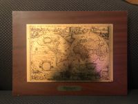 Weltkarte 1656 Kupferstich auf Mahagoniplatte Nordrhein-Westfalen - Viersen Vorschau