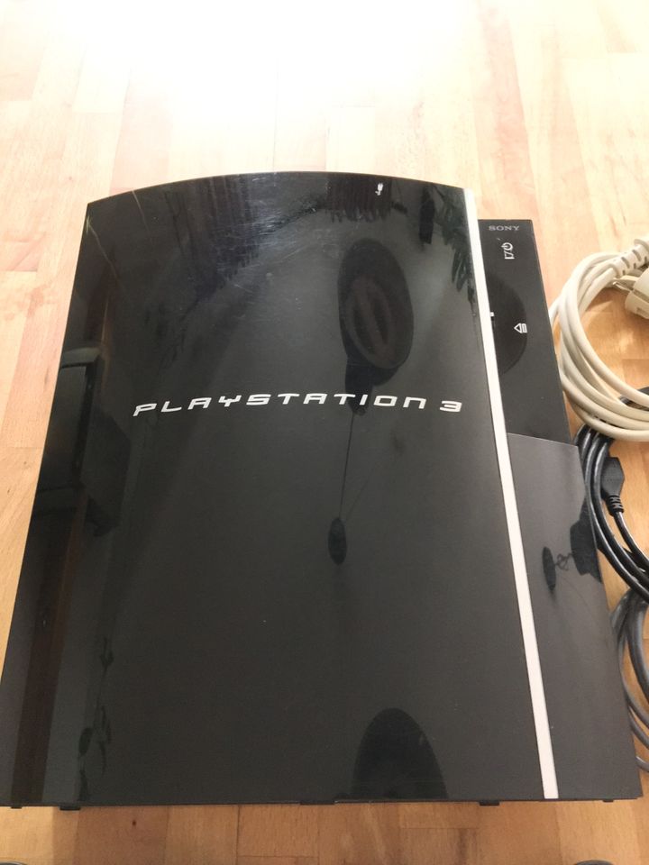 PlayStation 3 Konsole 80GB schwarz + 4xController + 13 Spiele in Willich