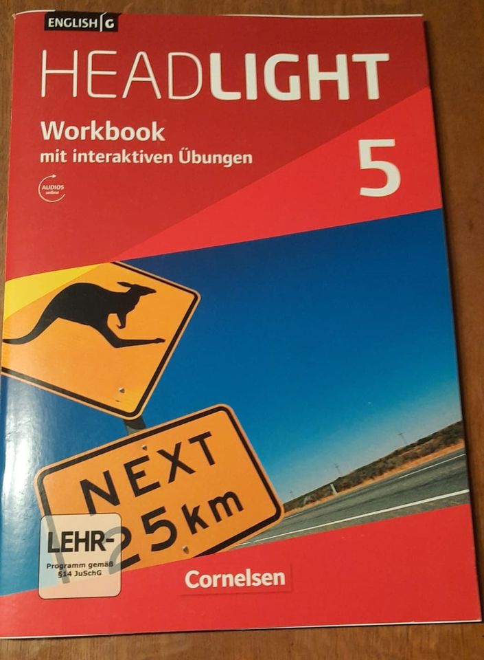 Englisch Headlight 5 Workbook mit interaktiven Übungen in Goch