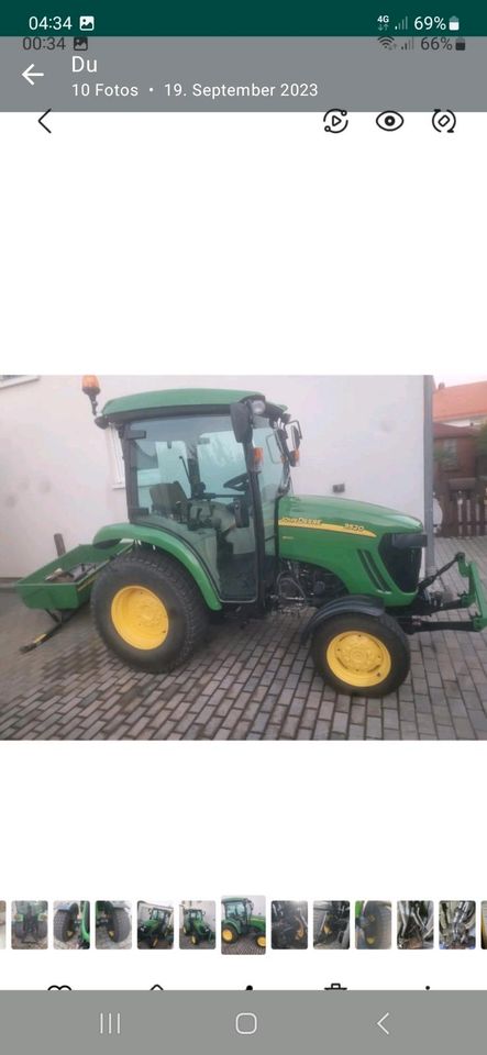 Tausche John Deere 3520 Kommunaltraktor gegen 5er John Deere in Fraunberg