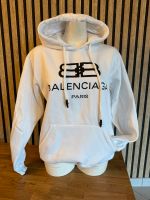 Herren Damen Unisex  Kapuzenpulli Hoodie White Balenciağa M Nordrhein-Westfalen - Bottrop Vorschau