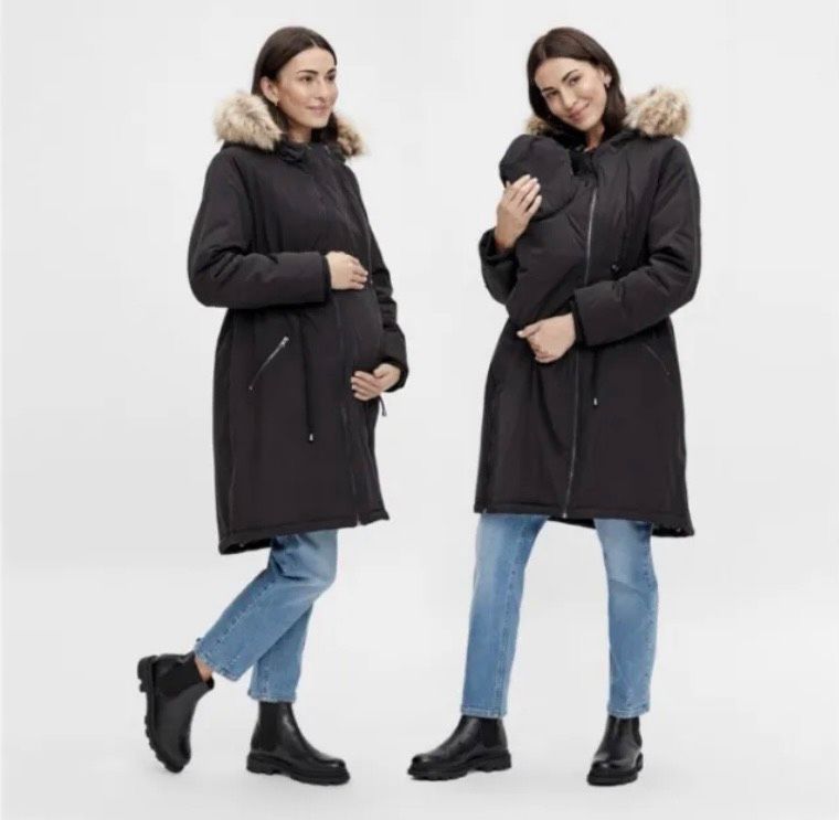 Mamalicious Mantel Jacke 3-in-1 Wintermantel Gr. S/36 (M/38) in Merching