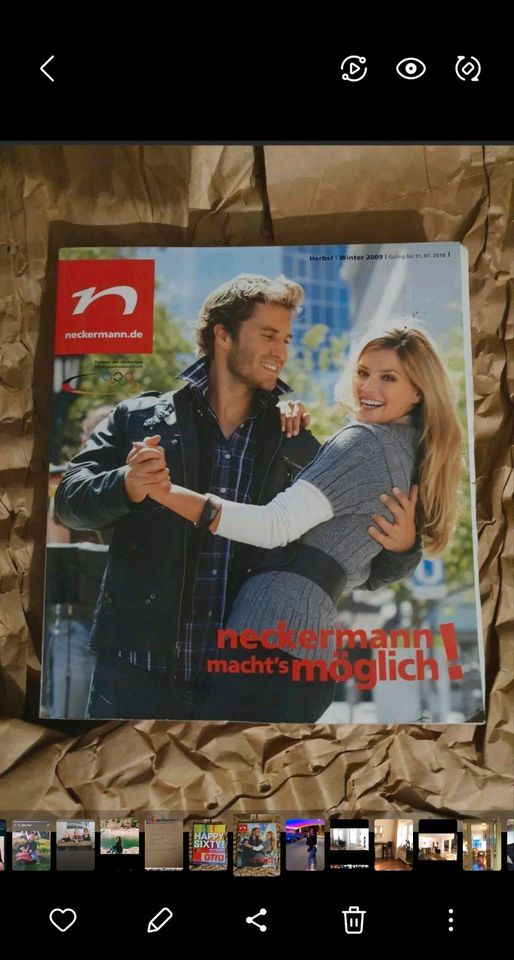 Neckermann Katalog Herbst 2009 in Bremen