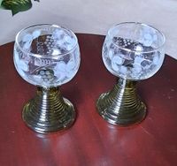 Zwei Römer Weinglas Vintage grün Niedersachsen - Ganderkesee Vorschau