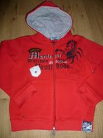 schöne Jungen Outdoor- Sweat- Jacke mit Kapuze rot Gr. 122/128 Thüringen - Elxleben an der Gera Vorschau