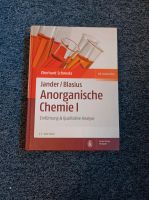 Anorganische Chemie I - Jander / Blasius (17. Auflage) Niedersachsen - Burgwedel Vorschau