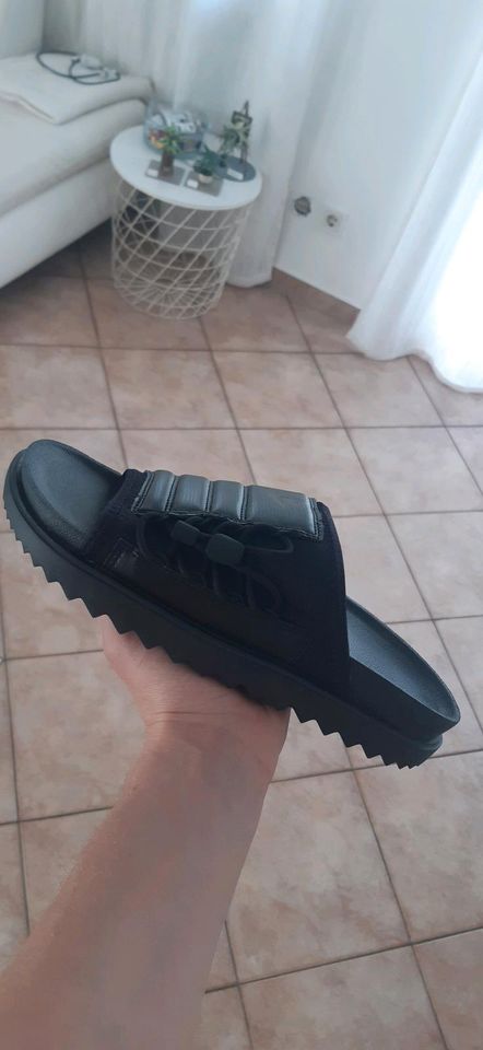 Nike asuna slides sandals slipper black schwarz Größe 40 NEU in Biberach an der Riß