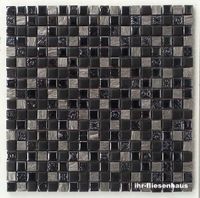 24,90 € / Blatt Feinsteinzeug Naturstein Mosaik Schwarz 30x30cm Brandenburg - Groß Schacksdorf- Simmersdorf Vorschau