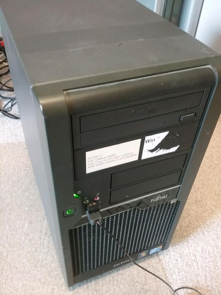 Fujitsu FSC celsius Intel i5 3.2 GHz 4gb RAM dvdrw in Bochum