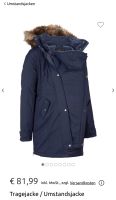 Verkaufe  Winter Umstandsjacke Blau PREISSENKUNG Sachsen-Anhalt - Coswig (Anhalt) Vorschau