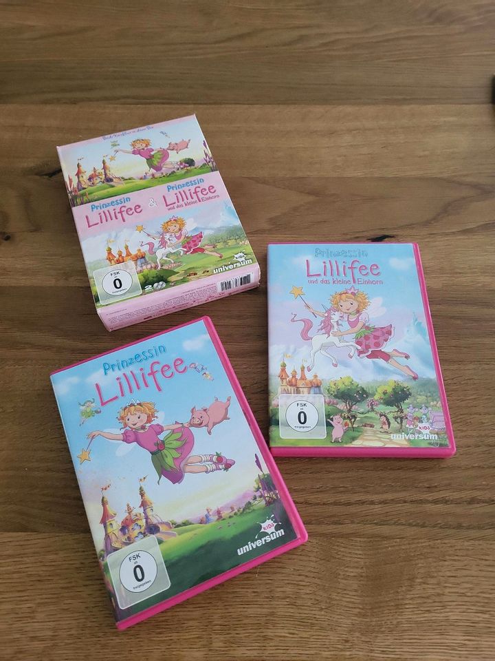 2 DVDS von Prinzessin Lillifee in Karlstein