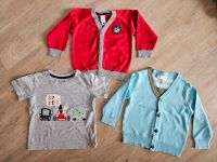 Set 2x Strickjacke + T-Shirt Gr. 80 Junge Baden-Württemberg - Friedrichshafen Vorschau