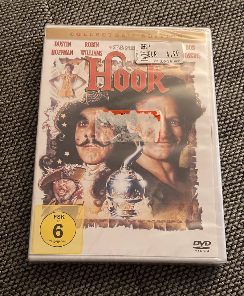 DVD Collector‘s Edition HOOK Spielberg * Robin Williams NEU & OVP in Marburg