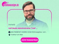SAP Basis Administrator / SAP Basis Frankfurt am Main - Bahnhofsviertel Vorschau