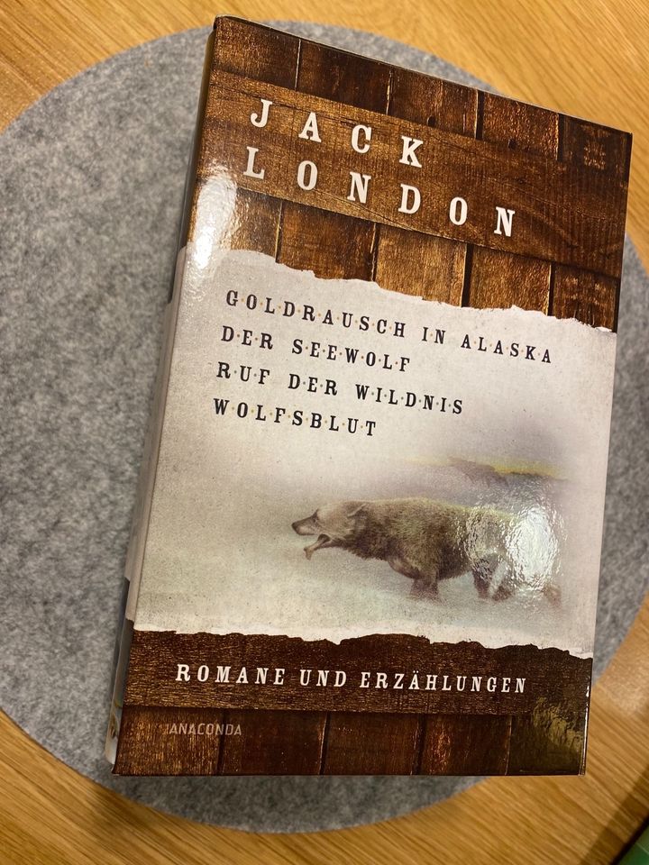 Jack London - Romane u. Erzählungen 4 Bände - NEU in Marl