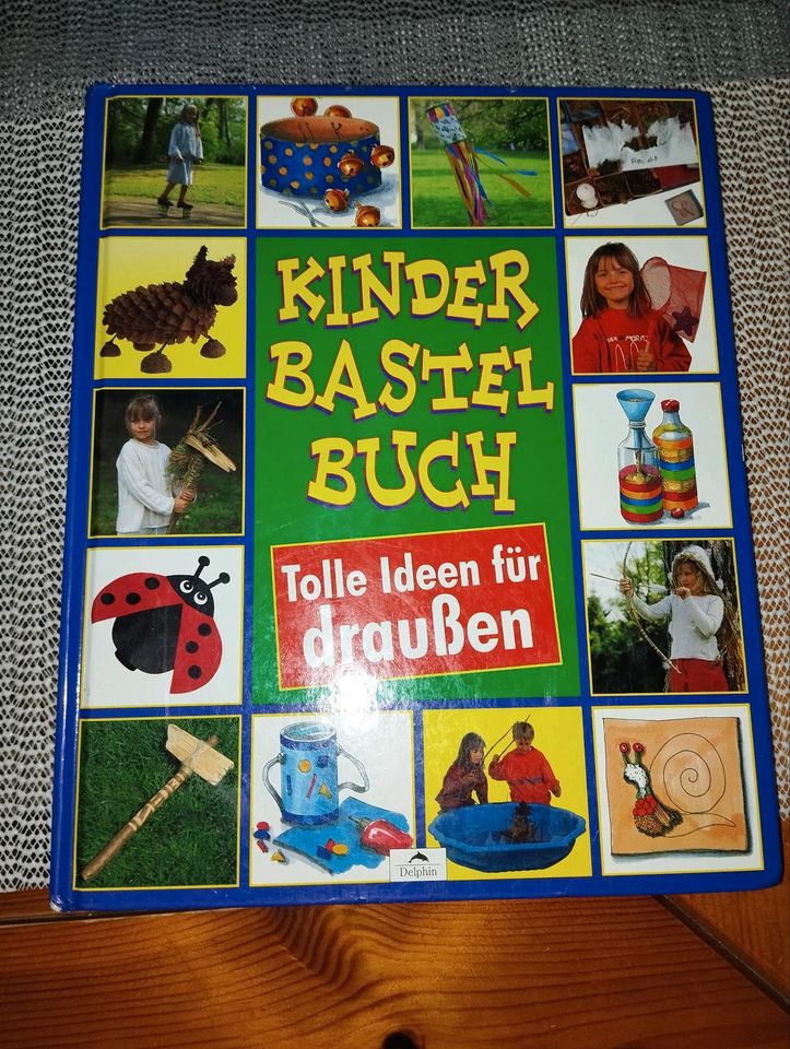 Kinder Bastel Buch Ideen für draußen in Großalmerode