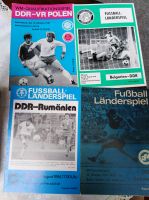 DDR Fußball Länder Spiel Programme Thüringen - Eisenberg Vorschau