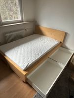 Ikea Malm Bett Birke 140x 200 mit  2 Schubladen Wuppertal - Barmen Vorschau