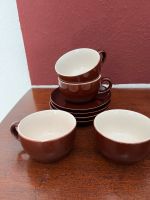 4er Set Keramik Cappuccino-Tassen , braun, guter Zustand Baden-Württemberg - Crailsheim Vorschau