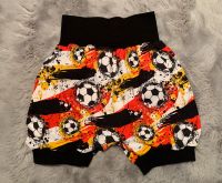 ❤️ Handmade ❤️ kurze Pumphose 110/116 neu Shorts Hose Fußball EM Sachsen-Anhalt - Gröningen Vorschau