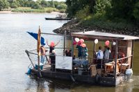 Erlebnis Gutschein Floß mieten Hamburg Gruppenausflug JGA Hamburg - Harburg Vorschau