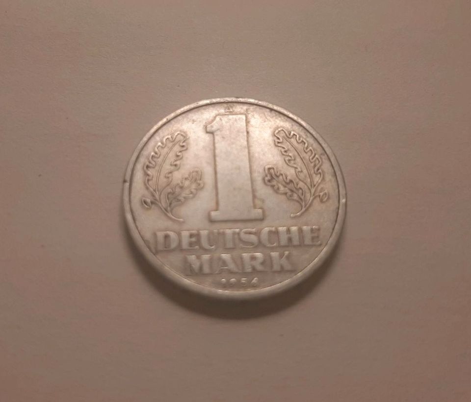 1 Deutsche Mark 1956, Deutsche Demokratische Republik in Brühl