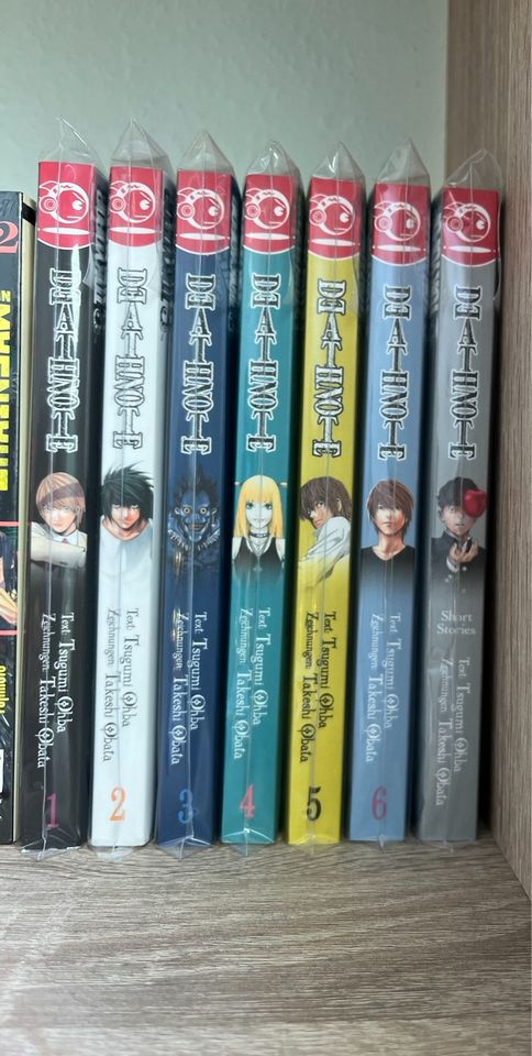 Death Note Manga band 1-6 + Short stories in Reinstedt