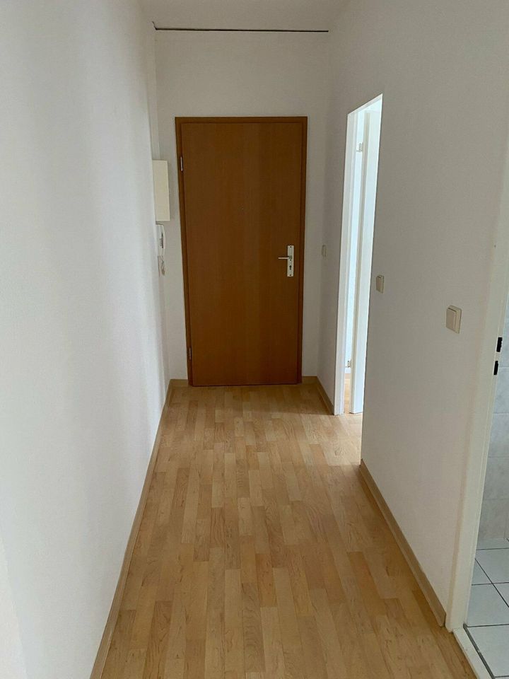 Renovierte helle Zweiraumwohnung in grüner Lage mit verglastem Balkon in Neustadt