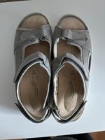 Silberne Sandalen Größenverstellbar Hessen - Münster Vorschau