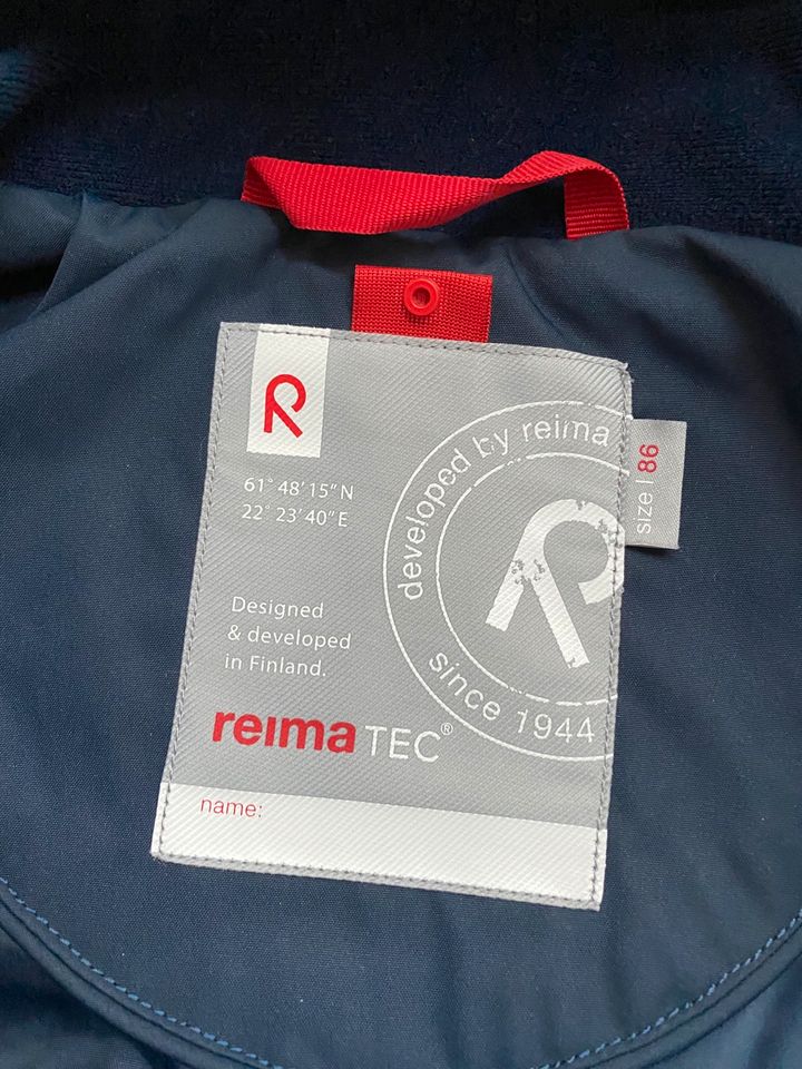 NEU! Reima Anzug Overall Übergangszeit Regen 86 navy blau in Altenholz