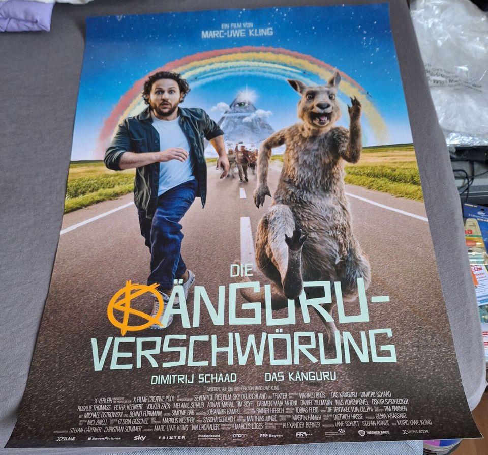 Die Kaenguruhverschwoerung A1 Plakat NEU in Meerane