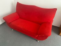Modernes 2-Sitzer-Sofa in rot Brandenburg - Lübbenau (Spreewald) Vorschau