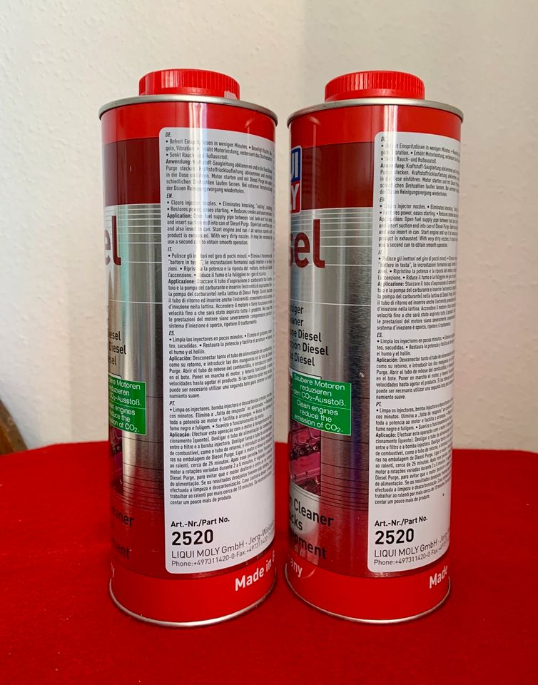 2x Liqui Moly Diesel Purge 1L Einspritzreiniger Dieselspülung in Ulm