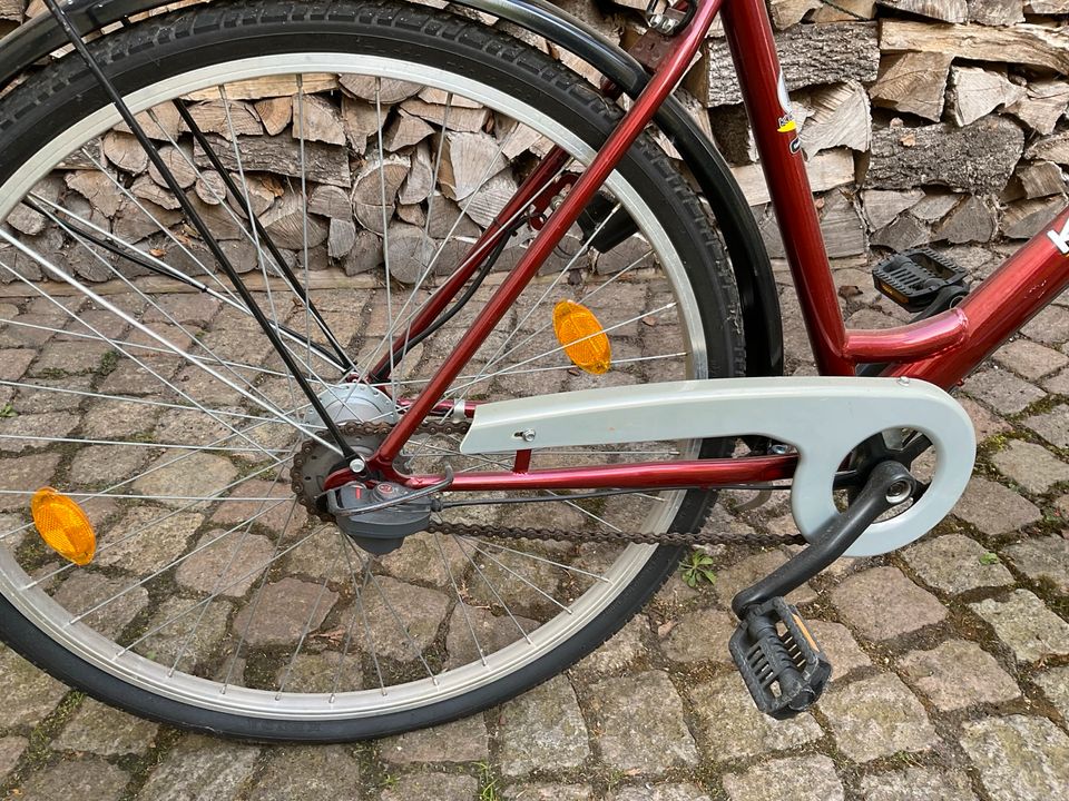 Fahrrad Damenrad Konsul City-Line 6 Gang 28“ rot in Zwickau