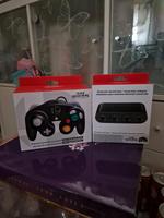 nintendo switch gamecube controller und Adapter neu smash bros Niedersachsen - Lohne (Oldenburg) Vorschau