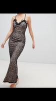 ⭐️NEU⭐️ Abendkleid Spitze 36 lang schwarz beige figurbetont Hessen - Büdingen Vorschau