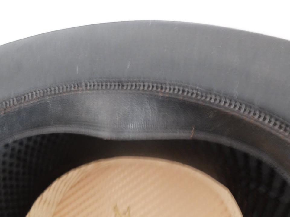 ELEGANT CHAPEAU CLAQUE ZYLINDER SEIDE LEDERBAND INNEN SEHR ALT in Nordhorn