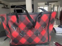 Victoria Secret Shopper Tasche kariert Baden-Württemberg - Keltern Vorschau