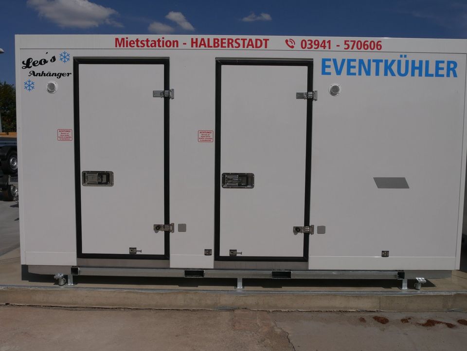 Kühlzelle mieten mehrkammer Kühlsystem Kombikühler Cateringkühler in Halberstadt